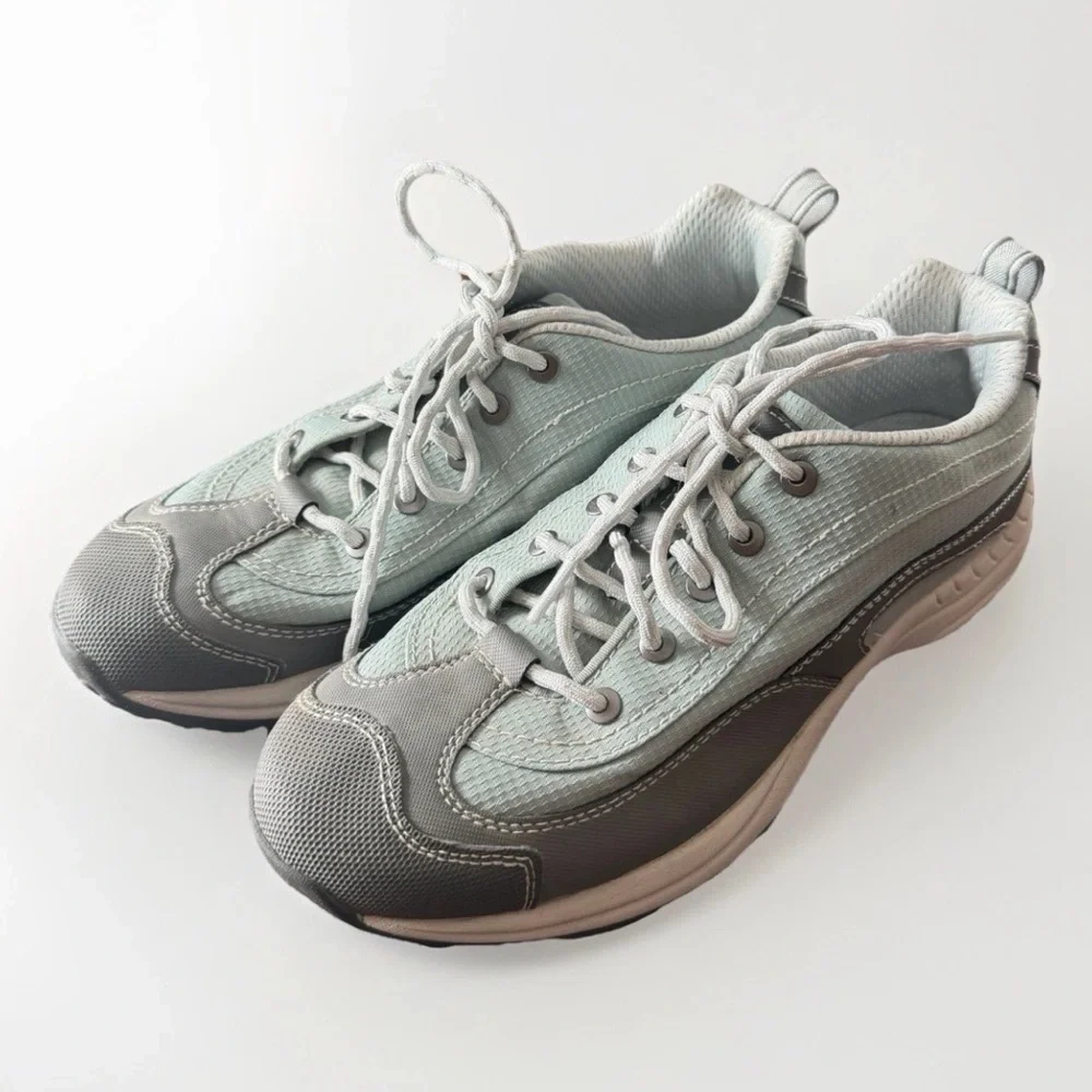 L.L.Bean Women’s Shoes Size 10 Gray Green Walking Hiking Trail Outdoor Comfort